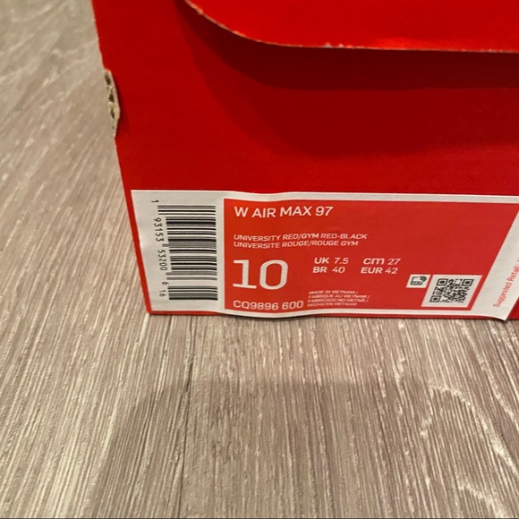 Nike Air Max 97 - University Red - Picture 12 of 12